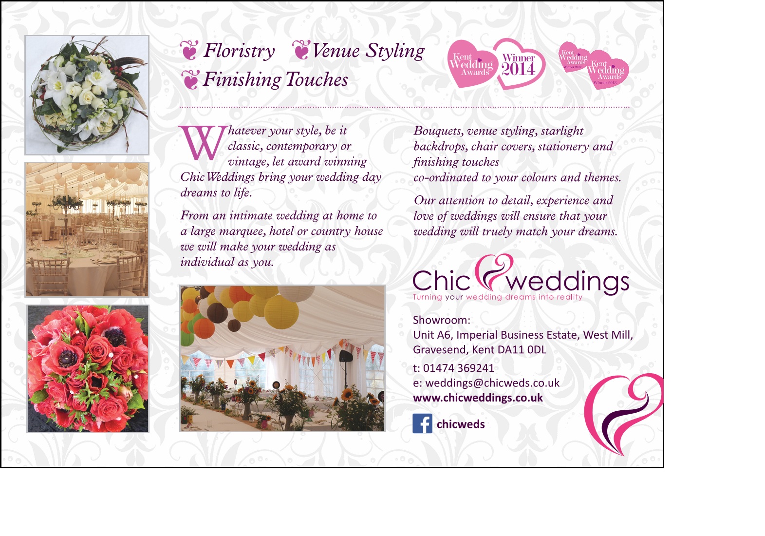 Chic Weddings A Kentish Ceremony